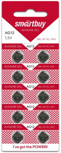 Smartbuy AG12 (LR43A, 386, 1142) BL10 (10/100) Smartbuy AG12 (LR43A, 386, 1142) BL10 (10/100)