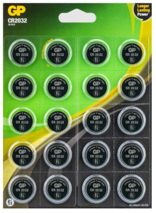 GP CR2032-2CRU20 BL20 GP CR2032-2CRU20 BL20