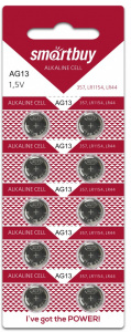 Smartbuy AG13 (LR44, 357) BL10 (10/100) Smartbuy AG13 (LR44, 357) BL10 (10/100)